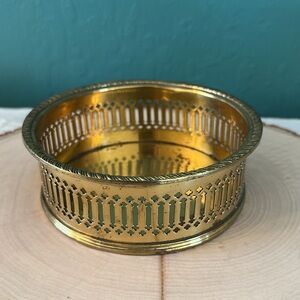 Vintage brass dish